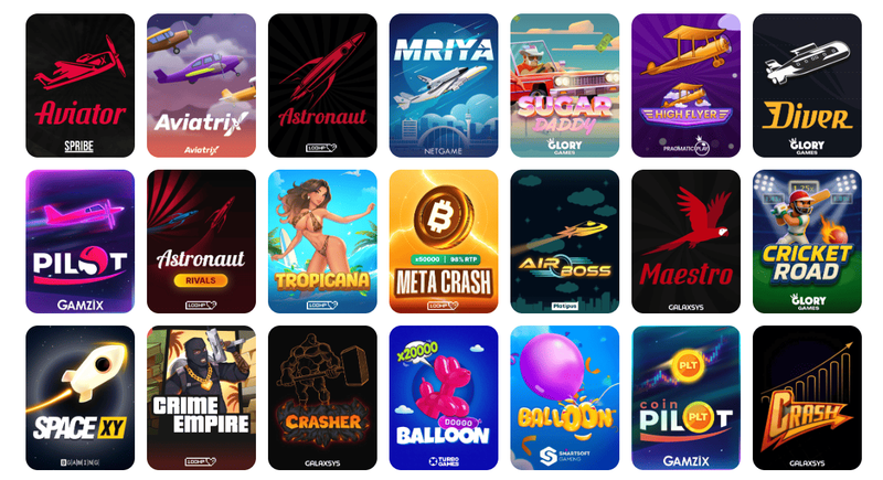 

Glory Casino Aviator game

